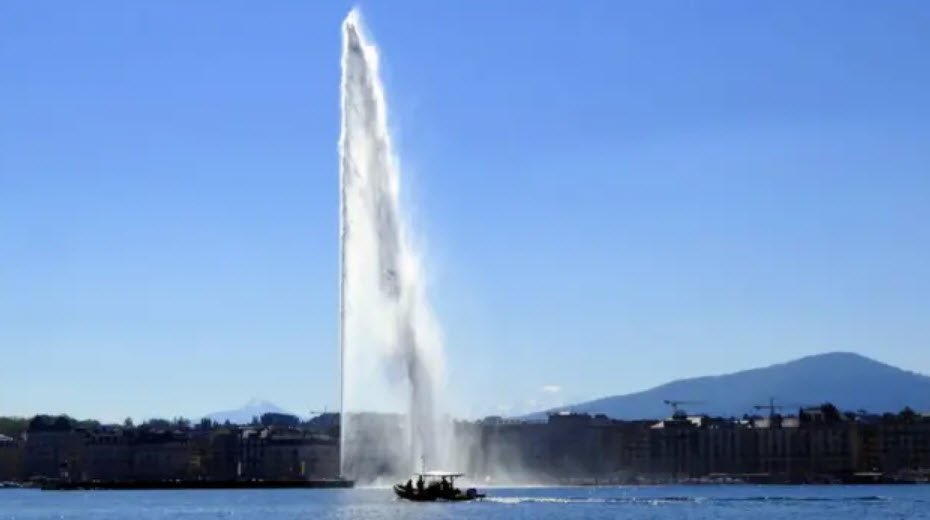 Geneva Jet d'Eau, Geneva, Switzerland